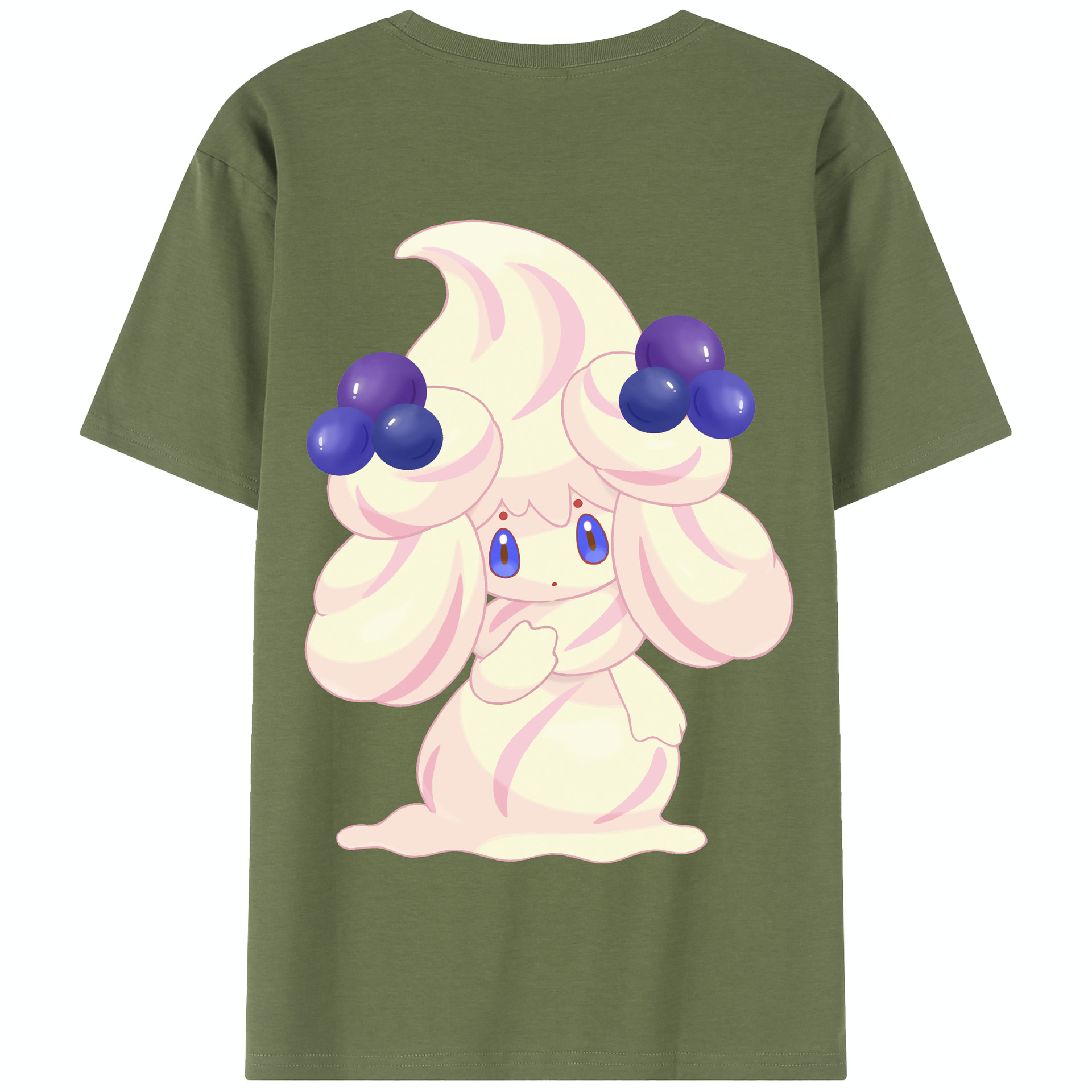 （画像用） ポケットモンスター Pokémon 綿100％半袖Tシャツ（背面プリント）